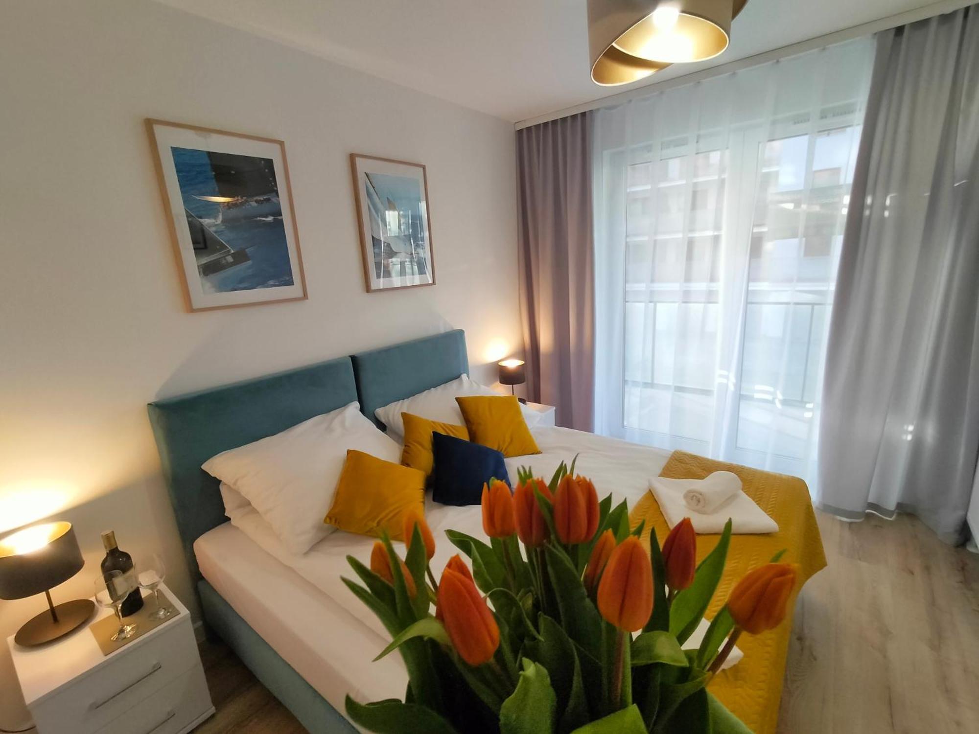 Cicha Przystan Apartamenty Regata Garaz W Cenie كولوبرزيغ الغرفة الصورة
